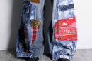 "Re:make"patchworkwide denim