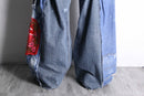 "Re:make"patchworkwide denim