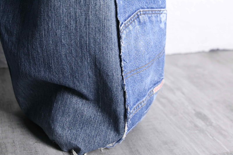 "Re:make"patchworkwide denim