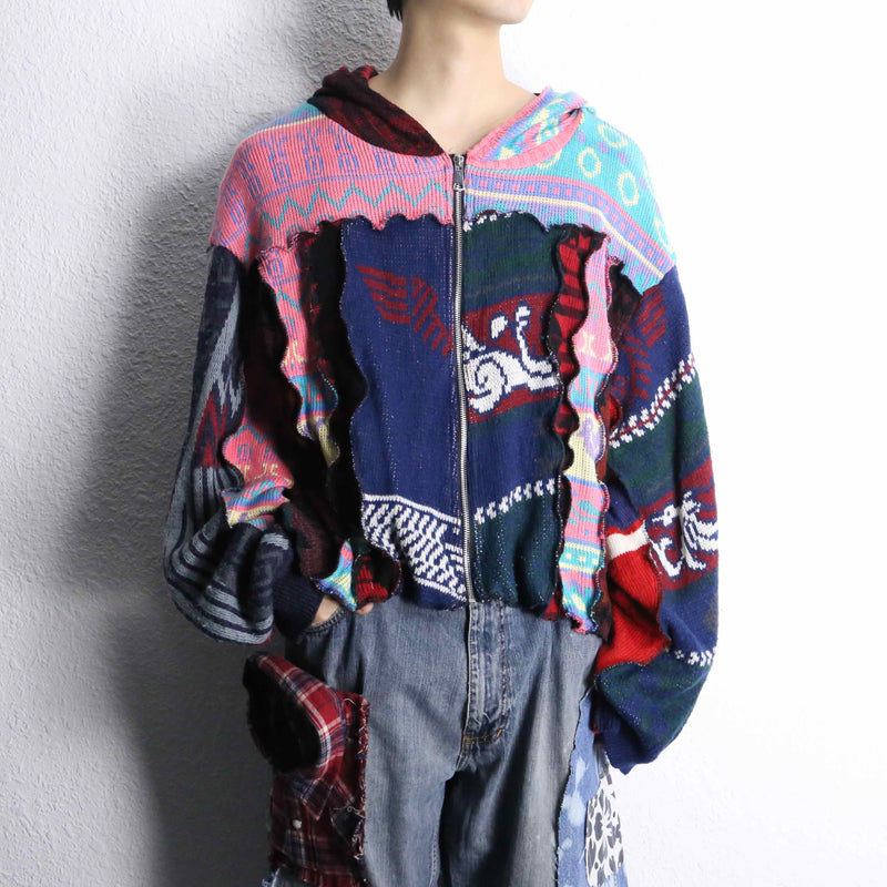 ''Re:make''knit cardigan foodie