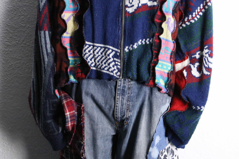 ''Re:make''knit cardigan foodie