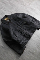 1980-90s THINK PINK cowhide leather jacket