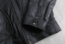1980-90s THINK PINK cowhide leather jacket