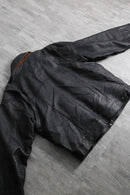 1980-90s THINK PINK cowhide leather jacket