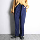 “Made in East Germany” navy wool trousers