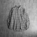 2000s Burberry nova check cotton twill dress shirt