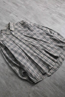 2000s Burberry nova check cotton twill dress shirt