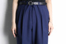 “Made in East Germany” navy wool trousers