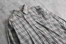 2000s Burberry nova check cotton twill dress shirt
