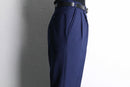 “Made in East Germany” navy wool trousers