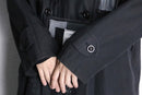 ''Re:make'' patchwork double long coat