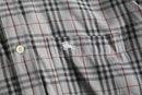 2000s Burberry nova check cotton twill dress shirt