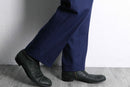 “Made in East Germany” navy wool trousers