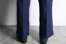 “Made in East Germany” navy wool trousers