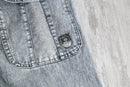 2000s wide straight denim pants