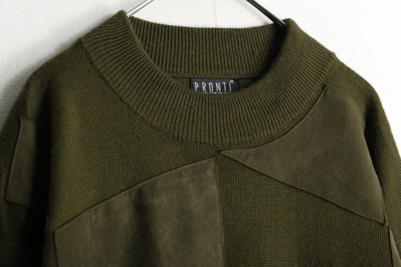 "PRONTI"  panel switch acryl knit