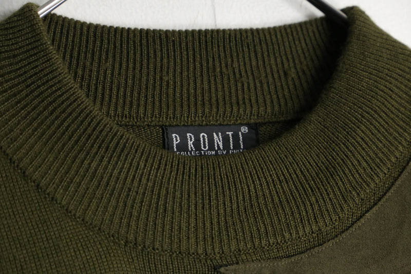 "PRONTI"  panel switch acryl knit