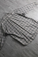 2000s Burberry nova check cotton twill dress shirt