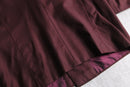 “Brioni” bordeaux double breast tailored jacket