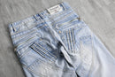 2000s mulch design denim pants