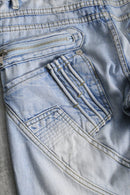 2000s mulch design denim pants