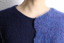 ''Re:make'' patchwork knit pullover