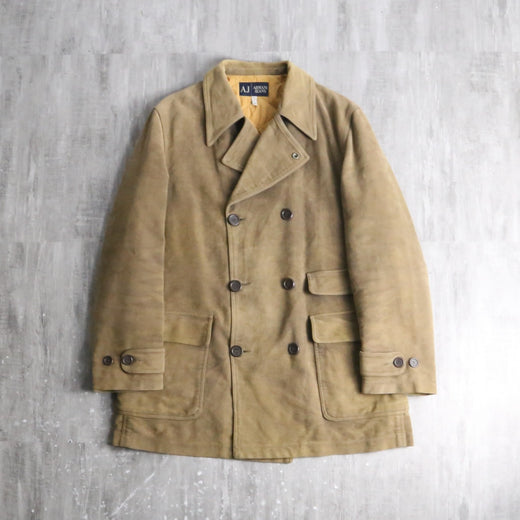 “ARMANI JEANS” double breast Peacoat