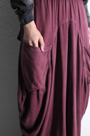 super drape rayon easy wide pants
