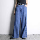 “OLD NAVY” side design baggy denim