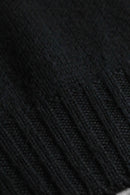 1990-00s D&G zipper side wool acryl knit