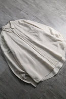 1990s Eddie Bauer linen cotton BD shirt