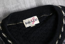 braided leather combi 3D Knit