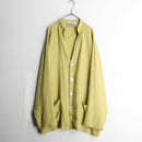"CHICO'S" mustard yellow linen shirt cardigan