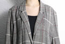 linen rayon easy tailored jacket