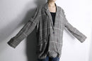 linen rayon easy tailored jacket