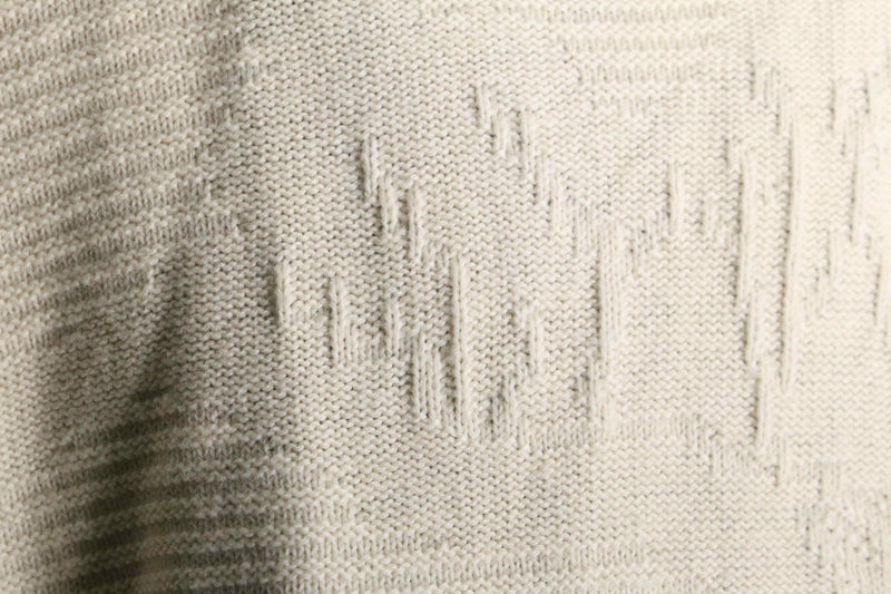 "HUGO BOSS" reindeer wool knit cardigan