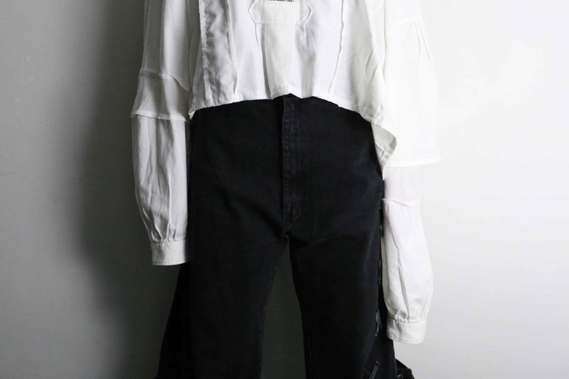 "Re:make" 2docking short length shirt