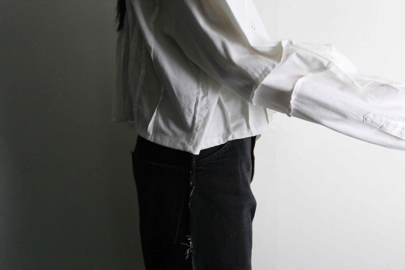 "Re:make" 2docking short length shirt