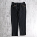 90~00s “PRADA” nylon mix minimal tapered trousers