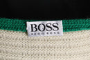 "HUGO BOSS" reindeer wool knit cardigan