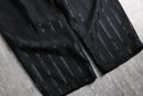1990s shadow stripe 2tuck wide slacks