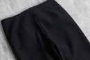 90~00s “PRADA” nylon mix minimal tapered trousers