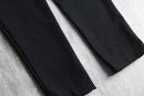 90~00s “PRADA” nylon mix minimal tapered trousers
