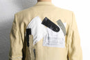 "Re:make" patch design docking tailored jacket