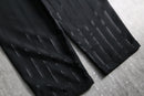 1990s shadow stripe 2tuck wide slacks