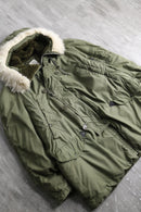 80s ”U.S Military” olive color N-3B
