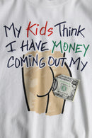 2000s humor message print tee