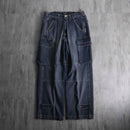 late 1990-00s Polo Jeans baggy cargo denim pants