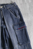 late 1990-00s Polo Jeans baggy cargo denim pants