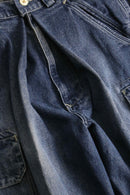 late 1990-00s Polo Jeans baggy cargo denim pants